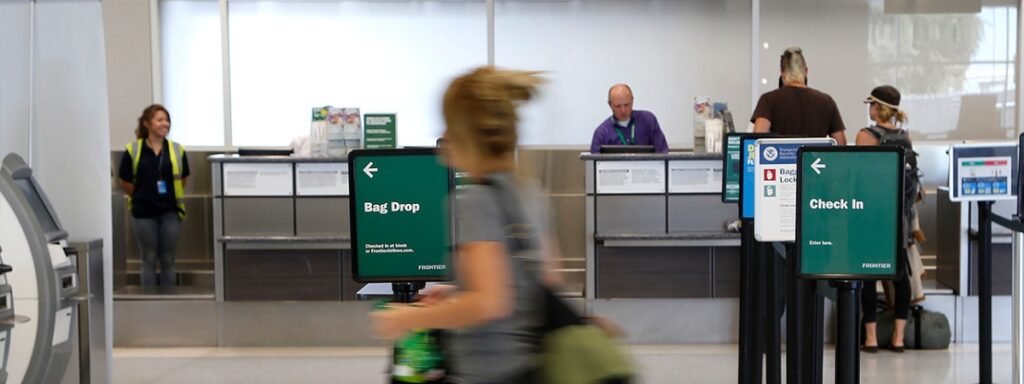 Frontier Airlines LAS Check-In/Security