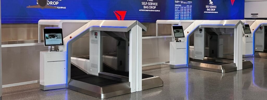 SFO Airport Self-Service Kiosks